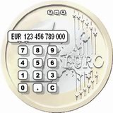 Euro Coin, by Cloanto